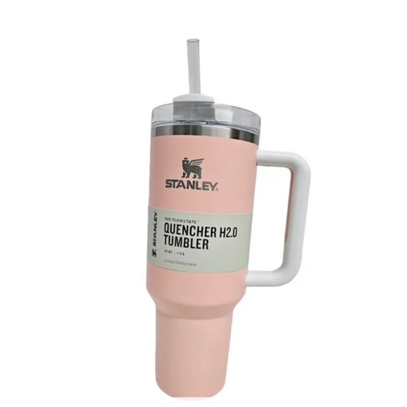 Stanley The Quencher H2.0 FlowState™ Tumbler Limited Edition Color 40 OZ Peach - Picture 1 of 5